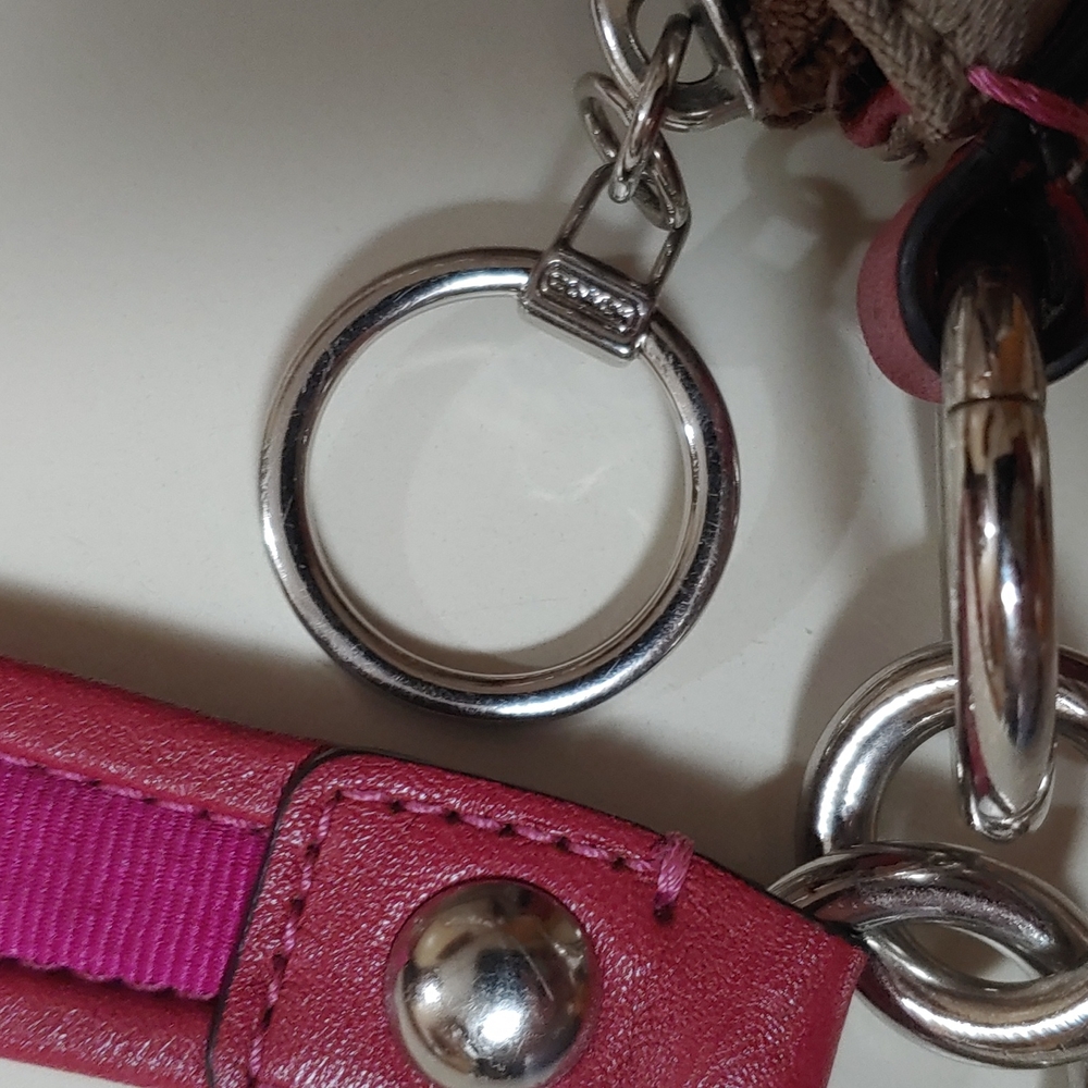 Coach Sateen Leather Shoulder Bag - Picture 10 of 16
